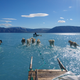 Imagen para el artículo titulado La foto del año: un grupo de perros de trineo se arrastra por el hielo derretido de Groenlandia
